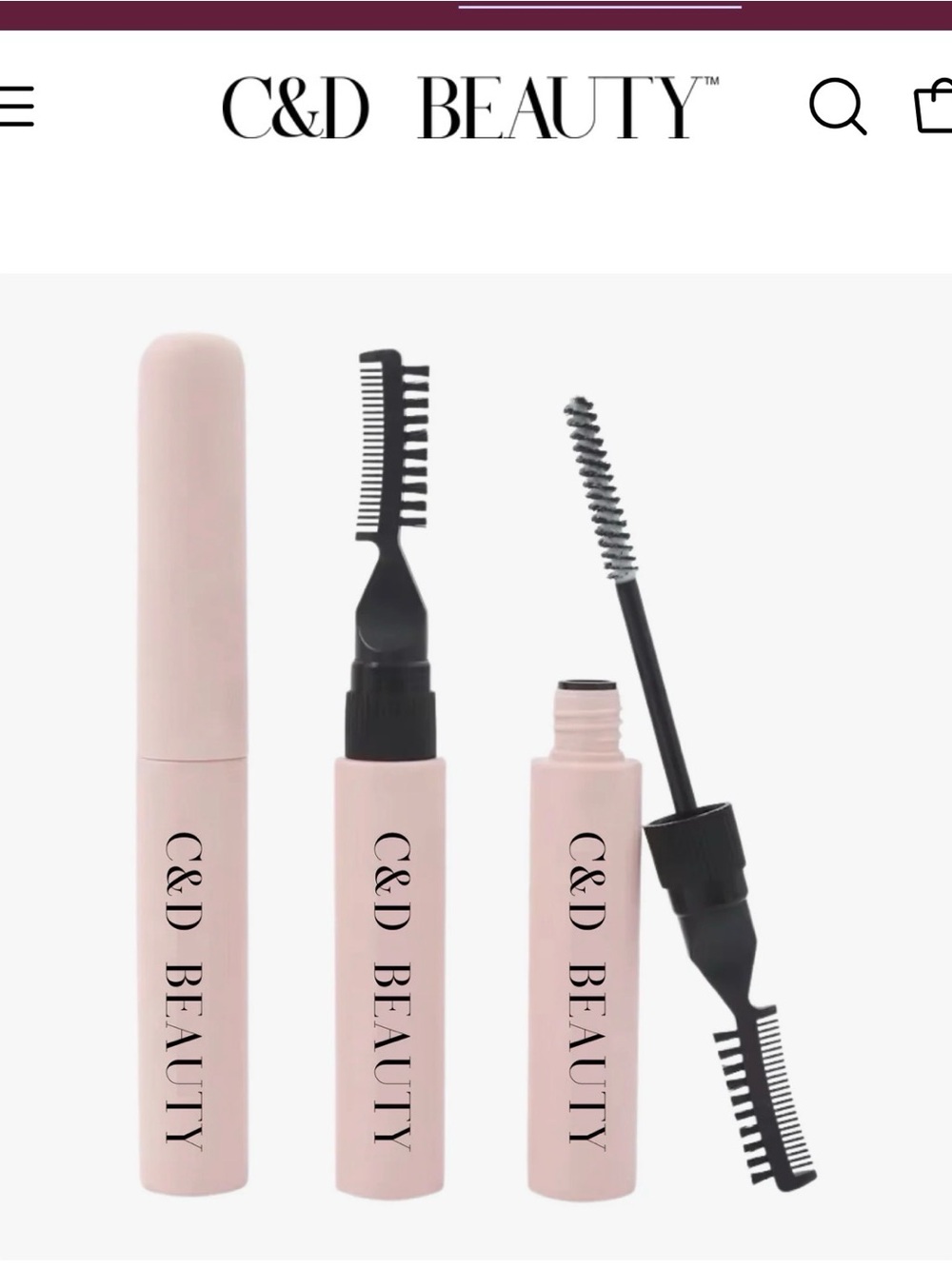 New - C & D BrowLock Brow Gel